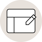 By Campaign Type - Operationalized Design Icon