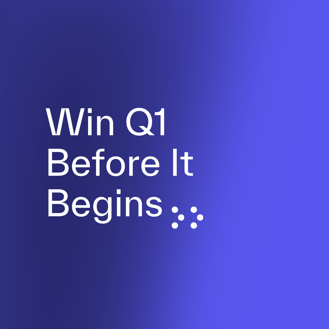 Plan in December. Launch in January.