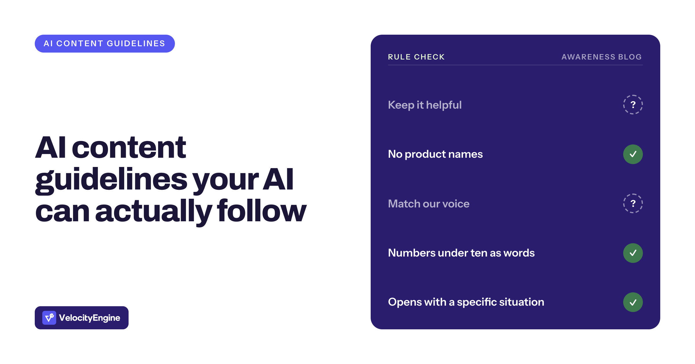 “It’s all in the tone” isn’t an instruction your AI can follow