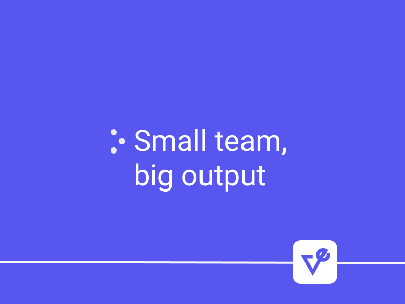 How a Three-Person Team Produces Like a Team of Five.